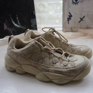 FILA Spaghetti Low Khaki/Sand Men's 9